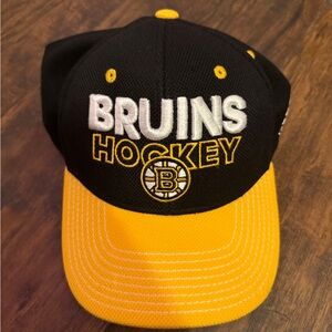 Adidas Bruins Hockey Cap - Black and Yellow